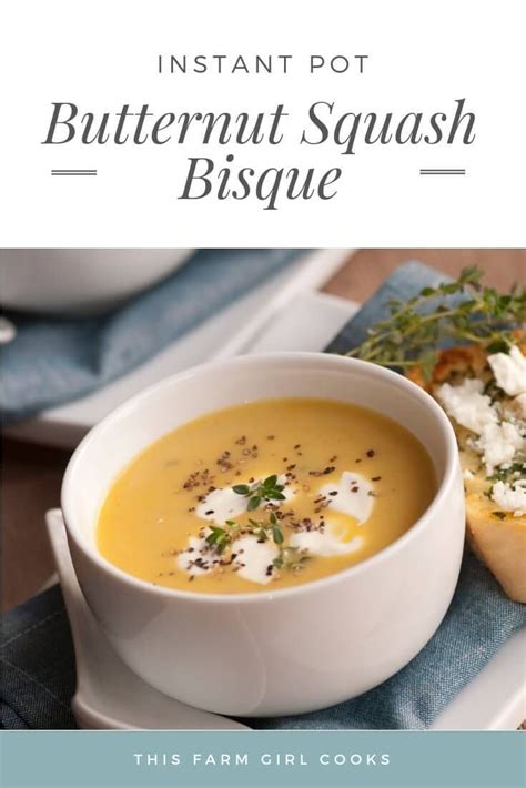 Heat just to boiling, then reduce heat to low and cover with the lid slightly askew. Butternut Squash Bisque | Recipe | Butternut squash bisque ...