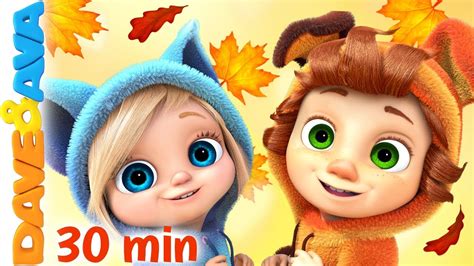 🍁 Nursery Rhymes And Kids Songs Baby Songs Dave And Ava 🍁 Youtube