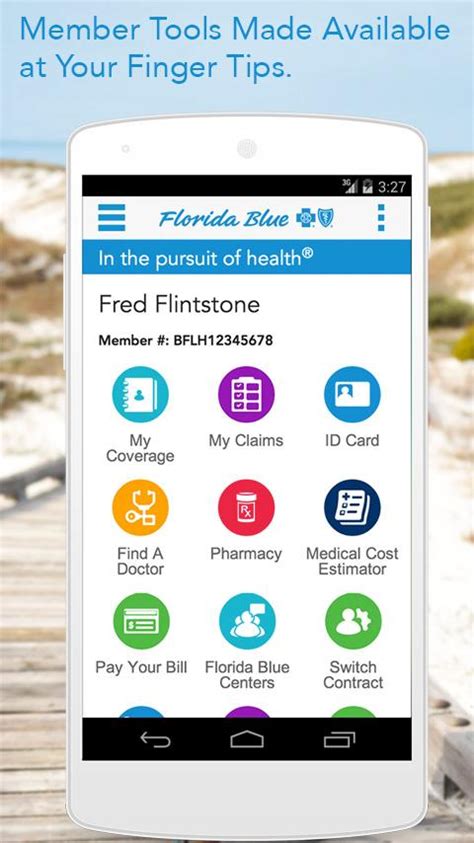 It is ok, if you have basic vision needs. Florida Blue - Android Apps on Google Play