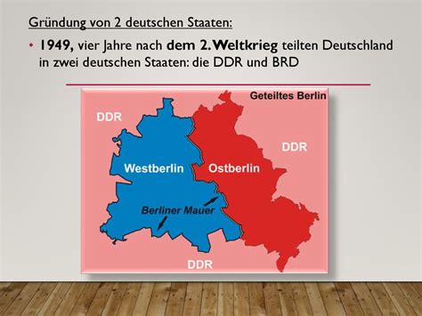 Die bundesrepublik deutschland wurde am 23. Die BRD und Die DDR - Zwei deutsche Staaten - презентация ...