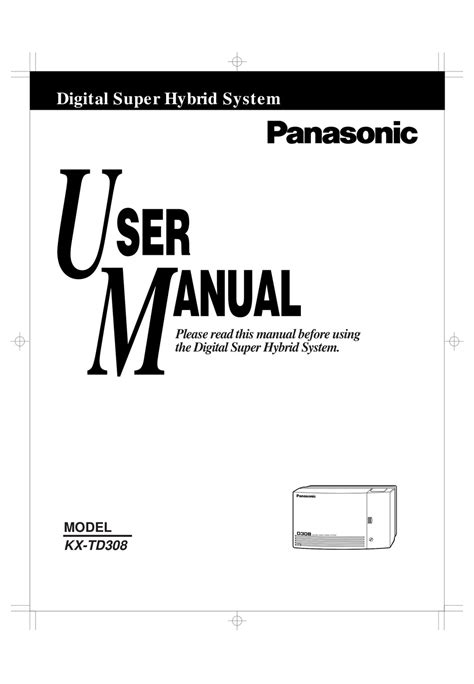 Panasonic Kx Dt543 User Manual