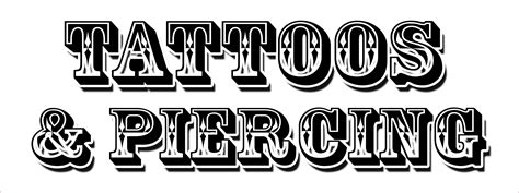12 Tattoos And Piercing Decal Sticker Parlor Artwork Artist Pierce