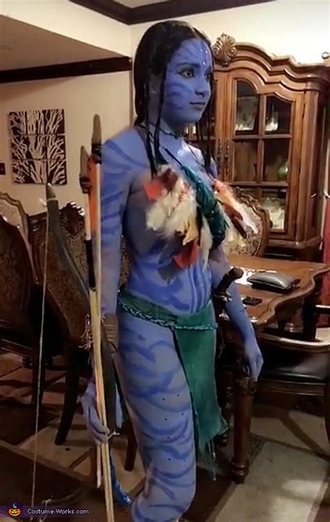 Diy Neytiri Avatar Costume Gambaran