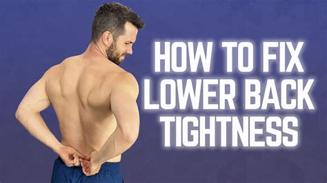 How To Fix Lower Back Pain When Bending Over Do This 10 Min Routine