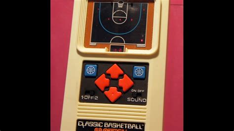 Vintage 1970s Hand Held Mattel Electronics Basketball Game Youtube