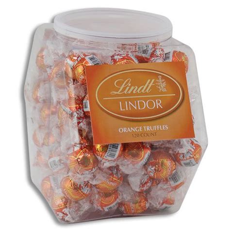 Wholesale Lindt Lindor Orange Dark Chocolate Truffles Changemaker
