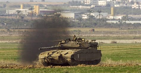 Israeli Tanks Rumble Into Gaza