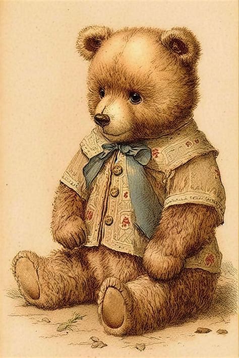 5 Cute Teddy Bear Clipart The Graphics Fairy