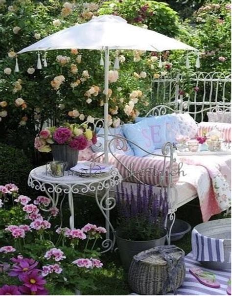 Incredible Shabby Chic Small Garden Ideas References