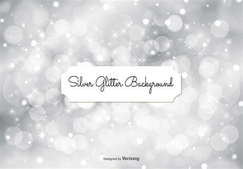 Silver Glitter Background Illustration Download Free Vector Art