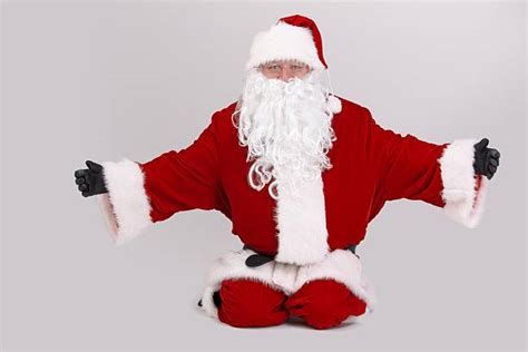 Santa Kneeling Stock Photos Pictures And Royalty Free Images Istock