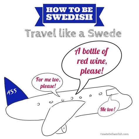 swedish travel culture swedes on a plane hej sweden