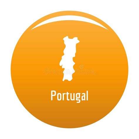 Mapa De Portugal En El Vector Negro Simple Ilustración del Vector Ilustración de arte mundo