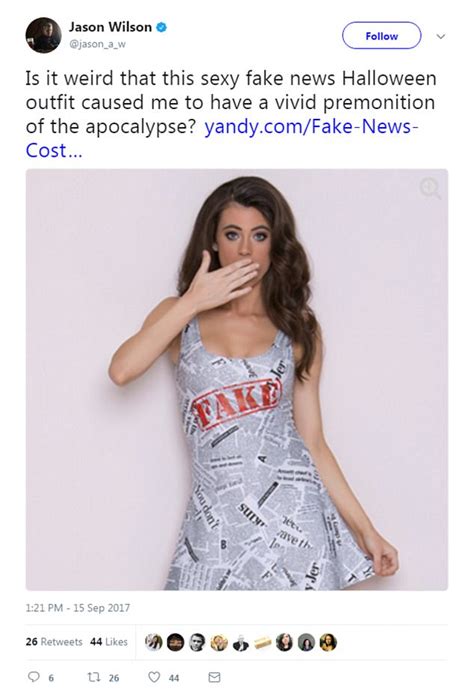 yandy releases sexy fake news halloween costume daily mail online