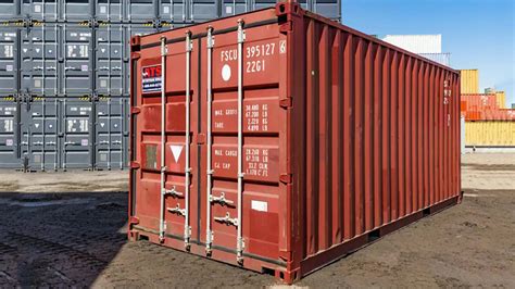 Used 6m 20 Feet Length 20ft Shipping Containers For Sale From Stock In