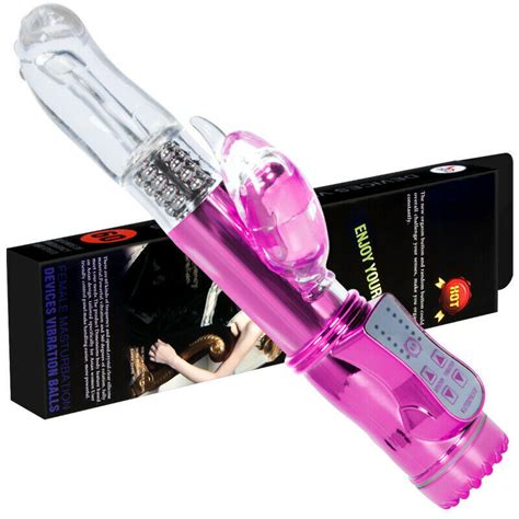 orgasm rabbit vibrator g spot dildo waterproof massager sex toys female pink ebay