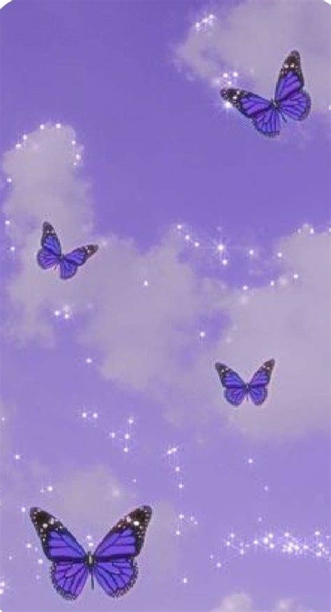 Wallpaper Pastel Purple Butterfly Wallpaper Purple Wallpaper Phone