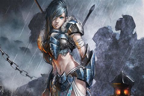 Fantasy Female Warrior Nude Wallpaper Posted By Ryan Walker