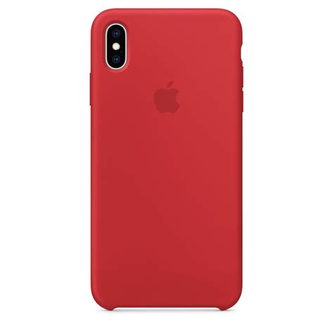 Iphone Xs Max Silicone Case Productred Apple