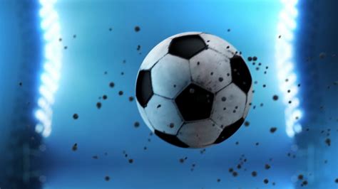 545 V1 Soccer Sport Light Logo Reveal Powerful Animation Action Intro