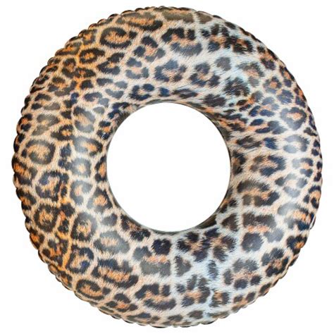 Poolcandy Leopard Inflatable Pool Tube 1 Ct Fred Meyer