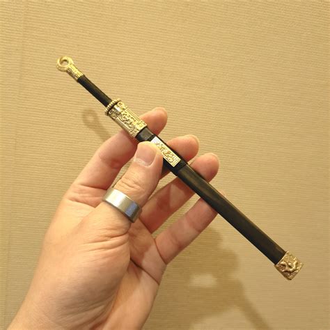 New Mini Ring Pommel Saber Sword Chinese Han Dynasty Saber Etsy