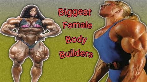 Biggest Female Bodybuilders To Ever Walk This Earth😱 Youtube