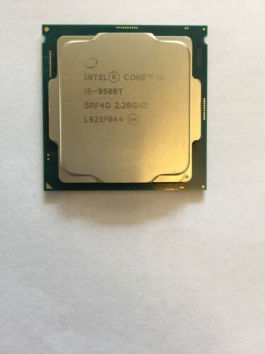 Intel 9th Gen Core I5 9500t 6 Core 37 Ghz Turbo Lga 1151 And Cooler Ebay