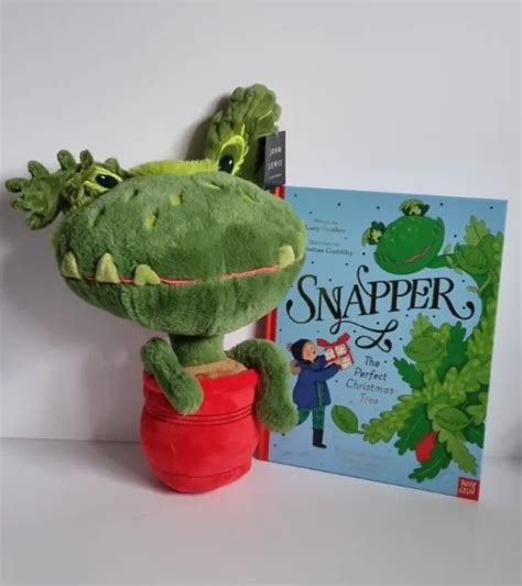 John Lewis Snapper Christmas Advert 2023 Plush Toy 30cm And Book By Lucy Feather £5999 Picclick Uk