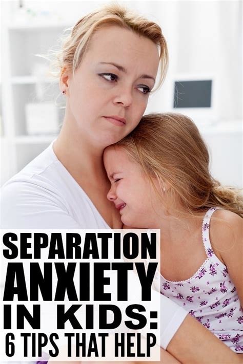 Separation Anxiety In Kids 6 Tips To Help You Cope