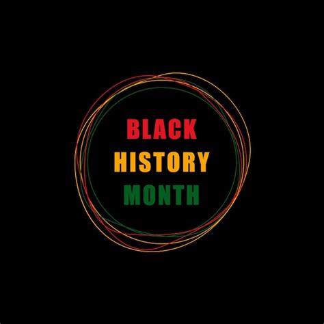 Celebración Del Mes De La Historia Negra Fondo De Mes De Historia