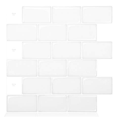 Buy Art3d 10 Sheet Peel And Stick Tile Backsplash For Kitchen In Subway