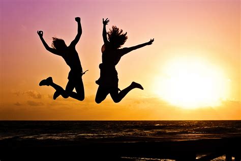 Young People Jumping Image Free Stock Photo Public Domain Photo