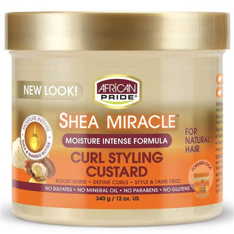 African Pride Shea Butter Miracle Moisture Intense Curl Styling Cream