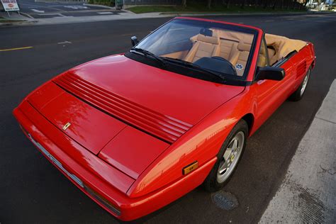 Find your accurate car value. 9K-Mile 1989 Ferrari Mondial T Cabriolet for sale on BaT ...