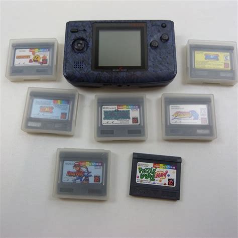 1 Neo Geo Pocket 7 Games Ultra Rare Handheld Catawiki