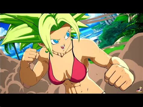 Dragon Ball Fighterz Bikini Kefla Vs Swimsuit Android Gameplay Costumes Mods Clipzui Com