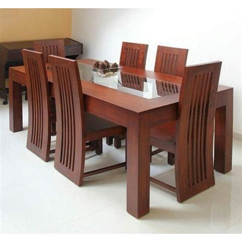Buy 6 seater dining set online india. 6 Seater Wooden Dining Table, Rs 20000 /set, Decor ...