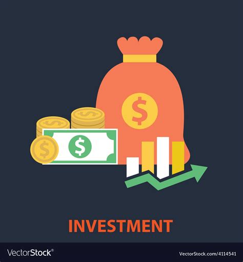 Investment Icon Royalty Free Vector Image Vectorstock