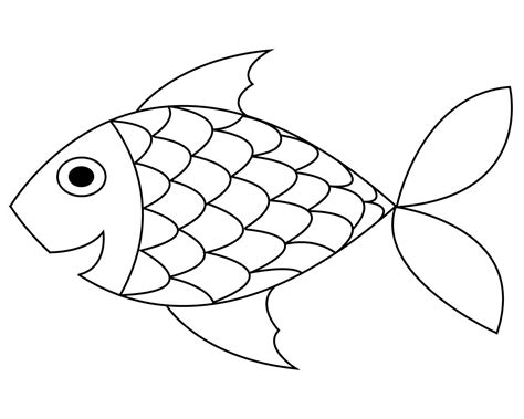 Printable Fish Colouring Pictures 6 Printable Coloring Pages