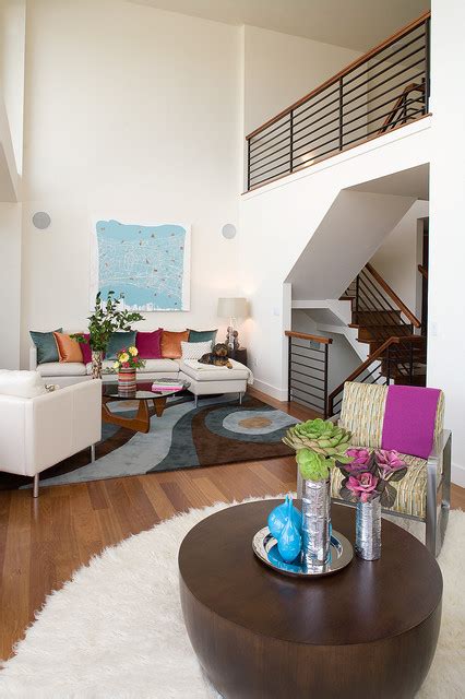 Hillside Sanctuary White Living Room By Kimball Starr Interior Design