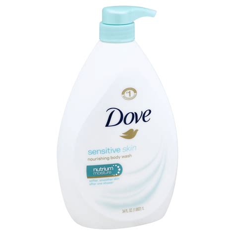 Dove Sensitive Skin Pump Body Wash 34 Fl Oz Shipt