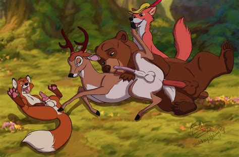 Rule 34 Bambi Bambi Character Brother Bear Crossover