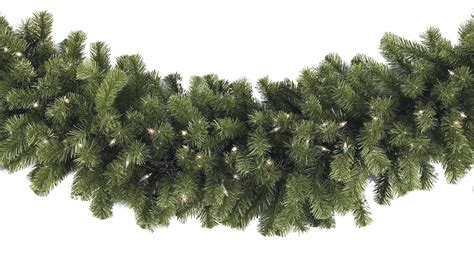 Lighted Christmas Garland Sequoia Fir Prelit Commercial Led Christmas