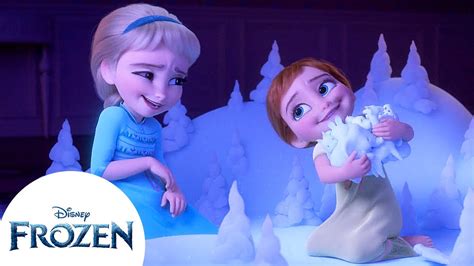 Baby Anna And Elsa Learn About The Enchanted Forest Frozen Youtube