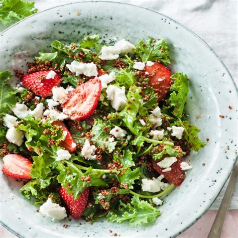 Strawberry And Kale Quinoa Salad Savory