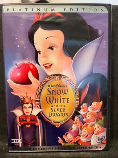 Snow White And The Seven Dwarfs Dvd 2001 2 Disc Set Platinum
