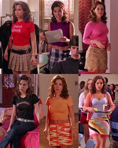 Gretchen Wieners In Mean Girls 2004 Mean Girls Costume Mean Girls Outfits 2000s Fashion