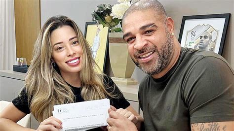 Brazil Football Star Adriano Splits From Wife After Just Days Of Marriage
