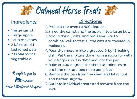 Diy Recipes For Fall Themed Horse Treats Barnmanager